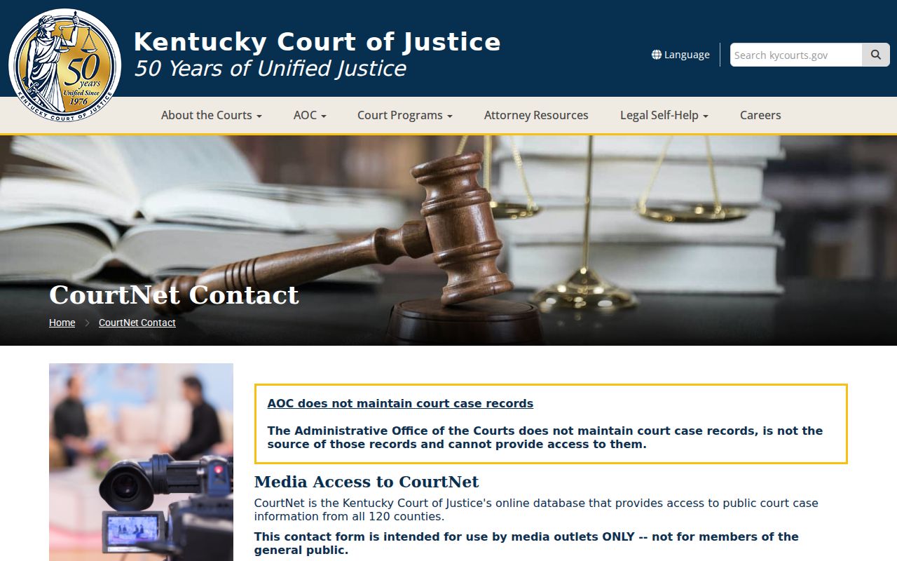CourtNet scope and access information for Clinton County criminal court records