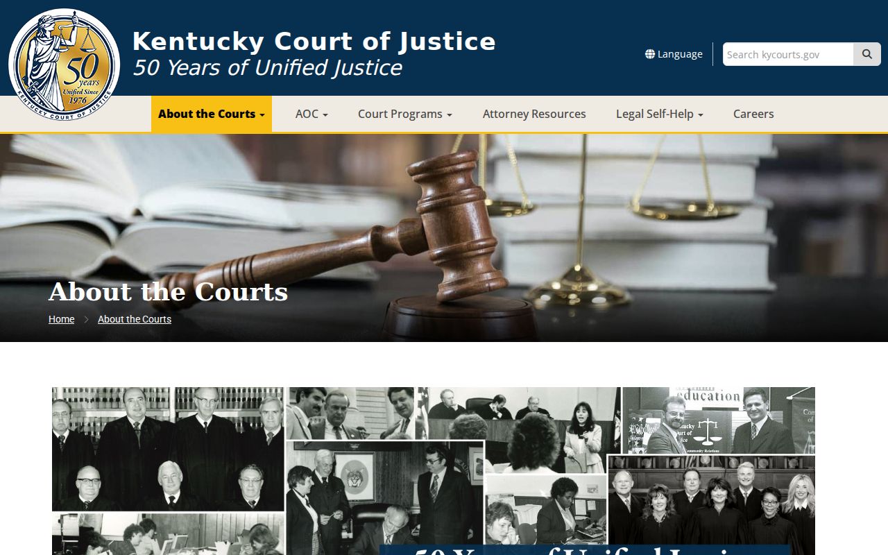 Kentucky Court of Justice trial court jurisdiction information for Clinton County criminal cases